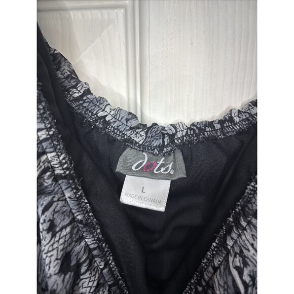 Vintage Dots Large Snakeskin Print Ruffle Tube Peplum Top Festival Y2K Sexy Cute - Picture 4 of 6